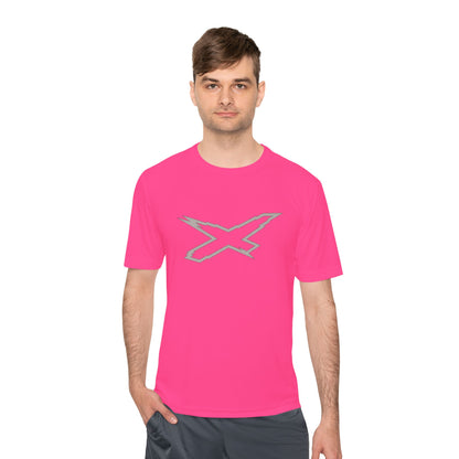 Riptide X-Team Performance Dri Fit Tee — Moisture‑Wicking Athletic Shirt Steel Plate
