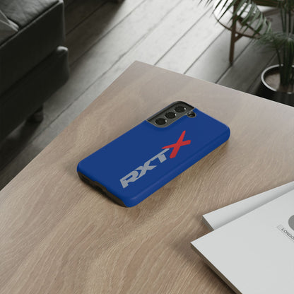 RXTX Tough Phone Case Protective Cover - iPhone Samsung Google Pixel Dark Blue