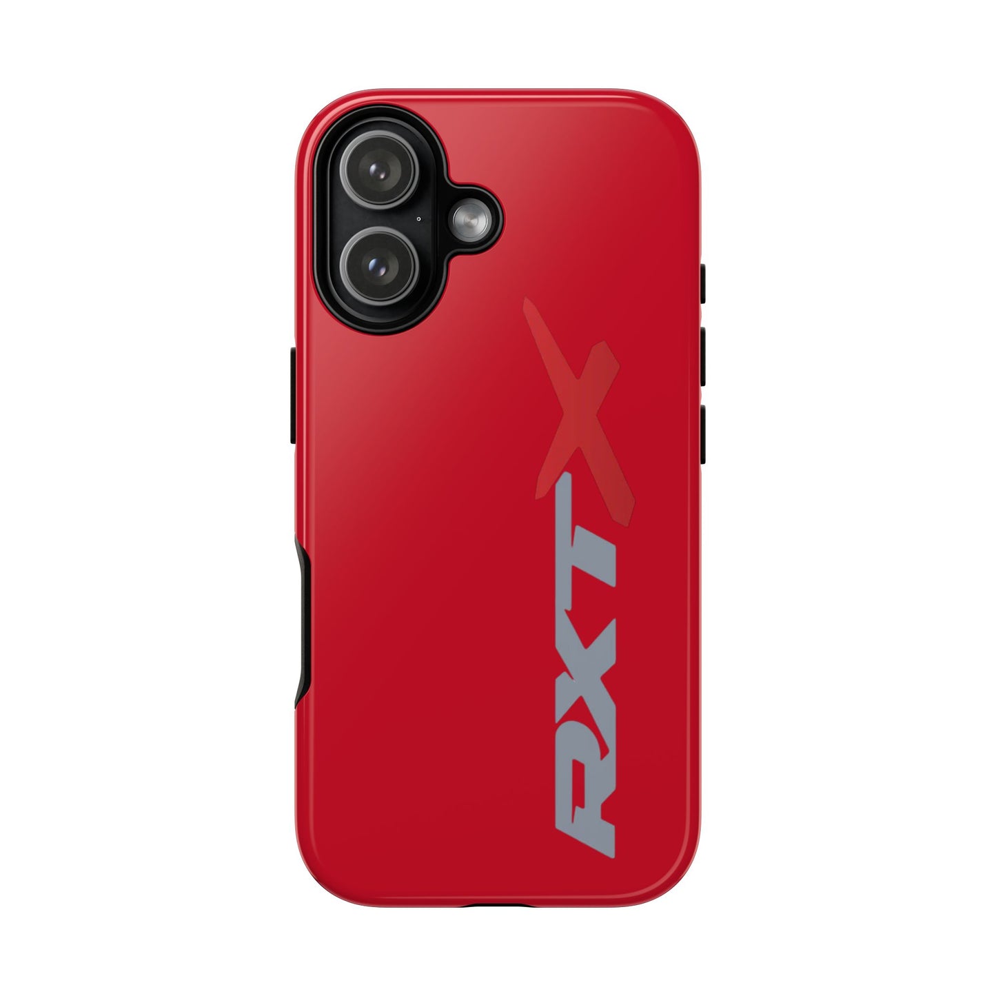 RXTX Tough Phone Case Protective Cover - iPhone Samsung Google Pixel Red