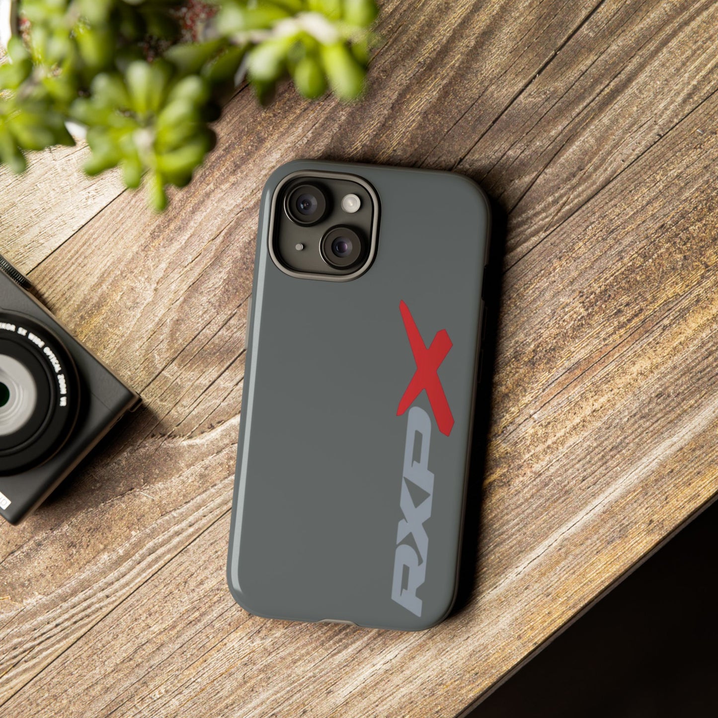 RXPX Tough Phone Case Protective Cover - iPhone Samsung Google Pixel - Grey