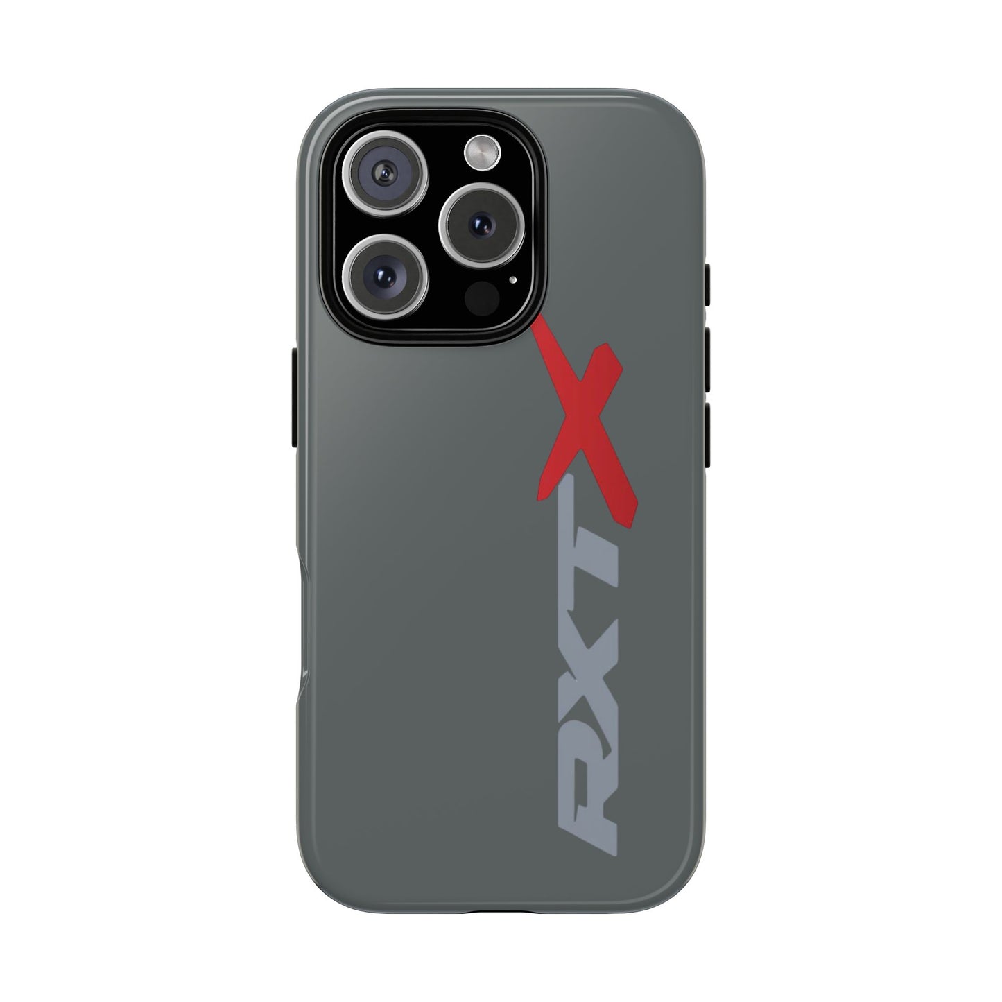 RXTX Tough Phone Case Protective Cover - iPhone Samsung Google Pixel -Dark Grey