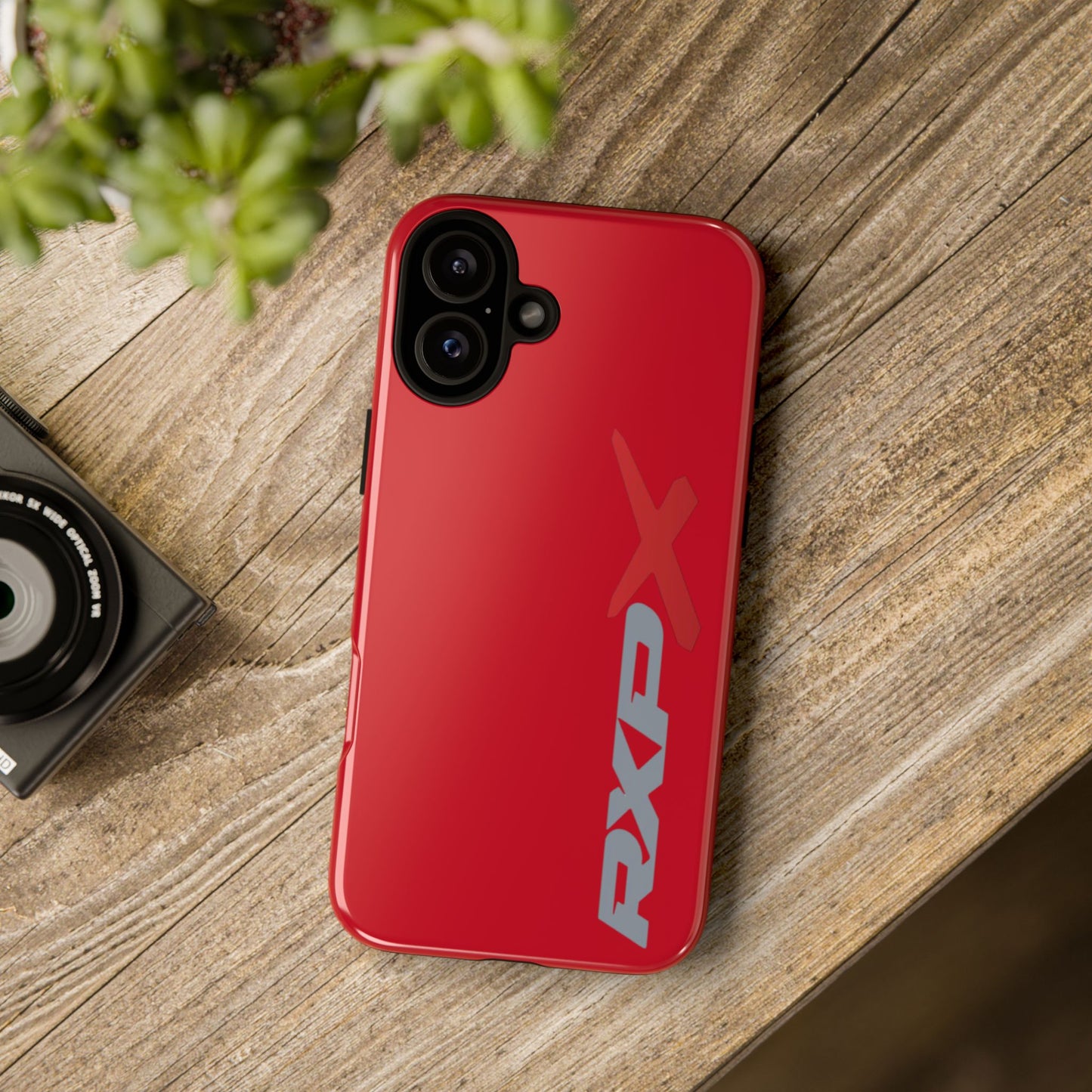 RXPX Tough Phone Case Protective Cover - iPhone Samsung Google Pixel - Red