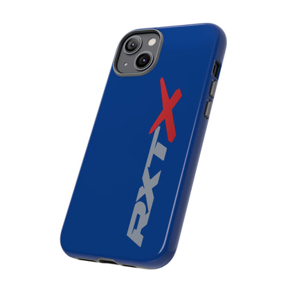 RXTX Tough Phone Case Protective Cover - iPhone Samsung Google Pixel Dark Blue