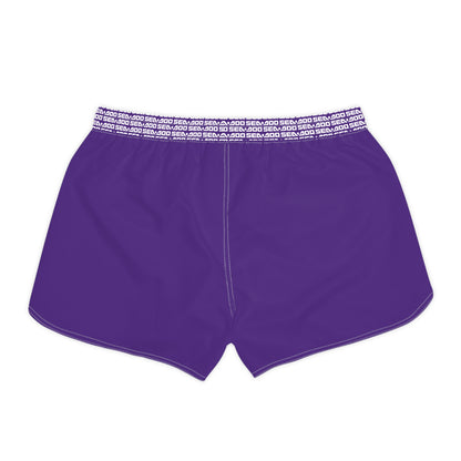 SeaDoo Performance Swim Shorts Women's Beach Riding Shorts Purple - Vert