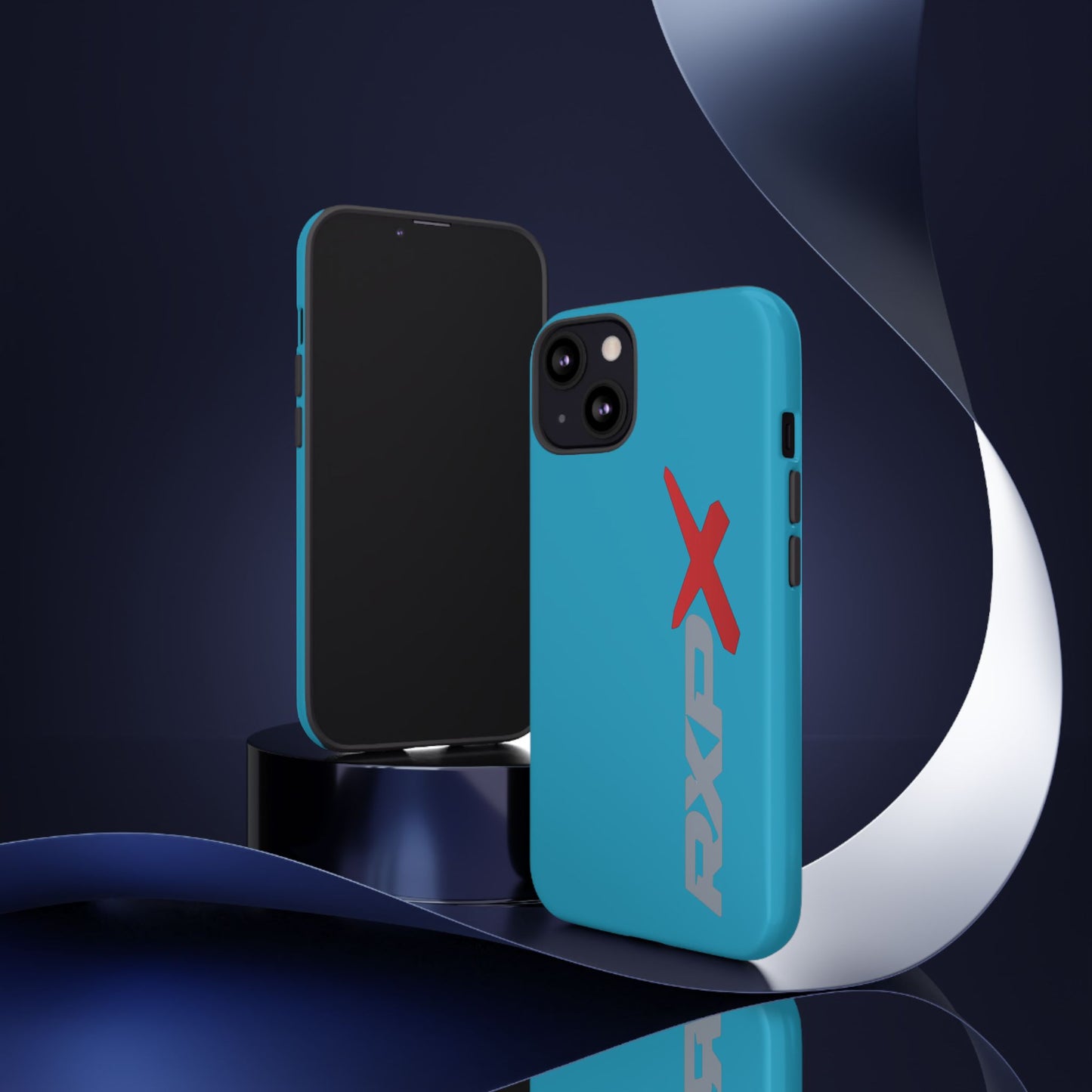 RXPX Tough Phone Case — iPhone Samsung Google Pixel Protective Cover Turquoise