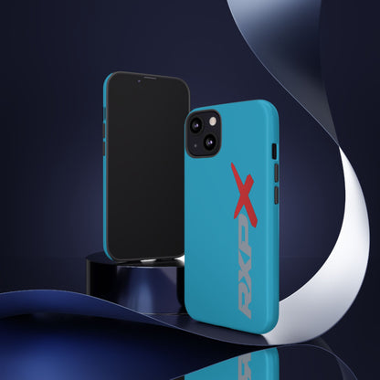 RXPX Tough Phone Case — iPhone Samsung Google Pixel Protective Cover Turquoise