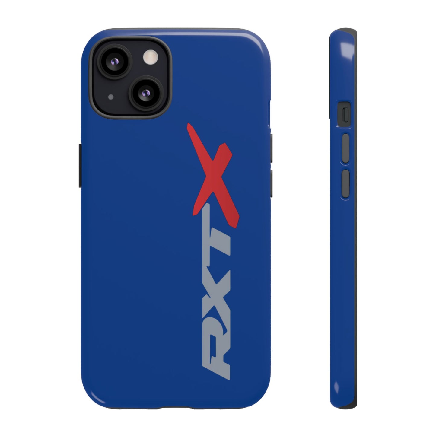 RXTX Tough Phone Case Protective Cover - iPhone Samsung Google Pixel Dark Blue