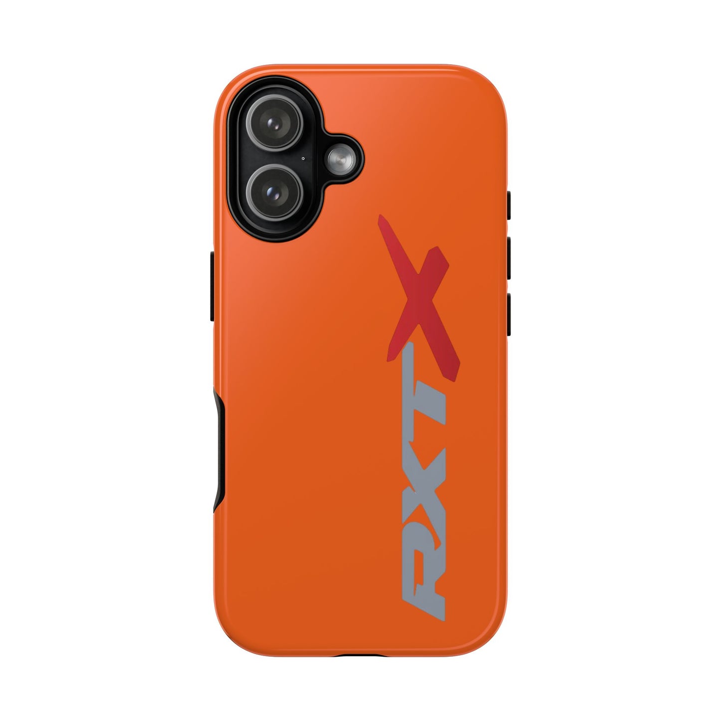 RXTX Tough Phone Case Protective Cover - iPhone Samsung Google Pixel Orange