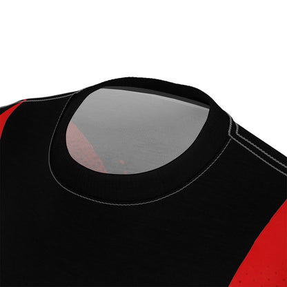 SeaDoo RXTX X-Team Cyber Racing Dri Fit Tee — Red & Black All-Over Print
