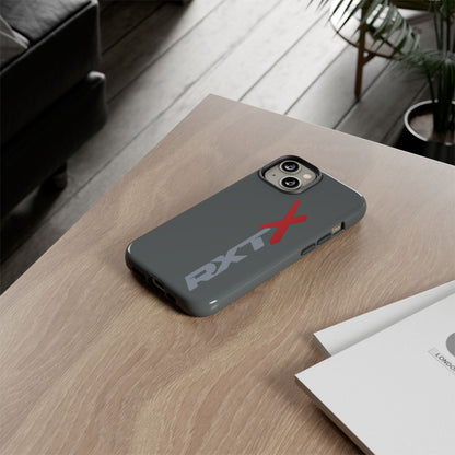 RXTX Tough Phone Case Protective Cover - iPhone Samsung Google Pixel -Dark Grey
