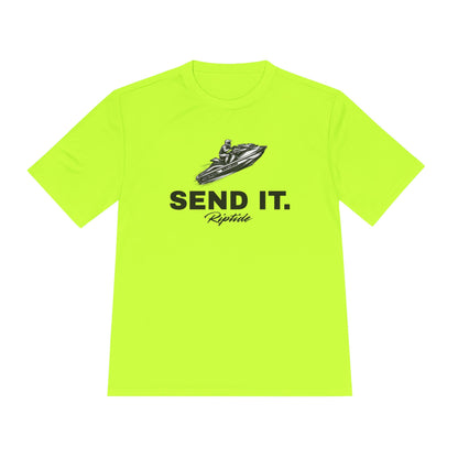 Riptide Send It Performance Dri Fit Tee — Moisture‑Wicking Athletic Shirt