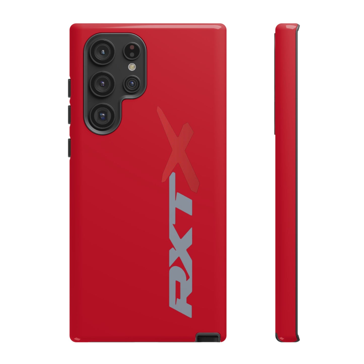 RXTX Tough Phone Case Protective Cover - iPhone Samsung Google Pixel Red