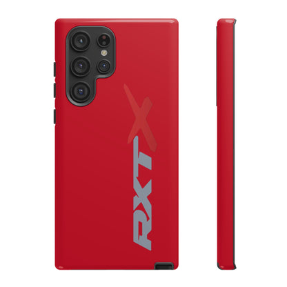 RXTX Tough Phone Case Protective Cover - iPhone Samsung Google Pixel Red