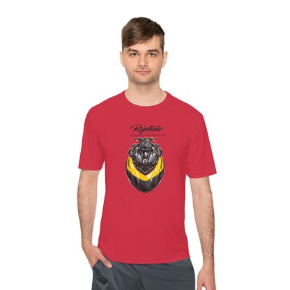 Riptide RXPX Millenium Yellow  Graphic Tee — Moisture-Wicking Performance Shirt
