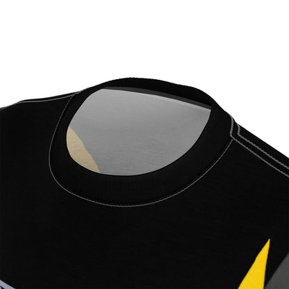 SeaDoo RXPX X-Team Cyber Racing Dri Fit Tee — Millenium Yellow Grey & Black All-Over Print