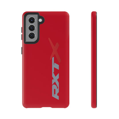 RXTX Tough Phone Case Protective Cover - iPhone Samsung Google Pixel Red
