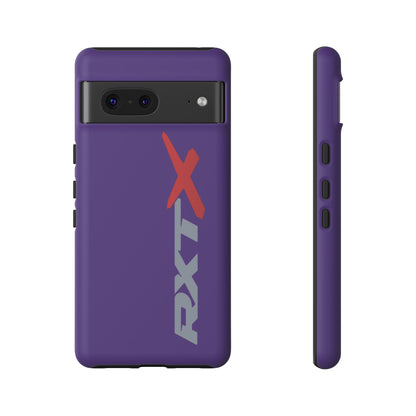RXTX Tough Phone Case Protective Cover - iPhone Samsung Google Pixel Purple