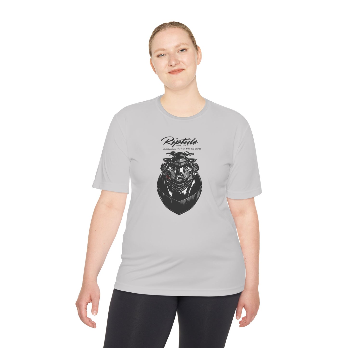 Riptide RXPX Black Out Graphic Tee — Moisture-Wicking Performance Shirt