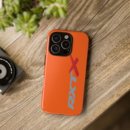 RXTX Tough Phone Case Protective Cover - iPhone Samsung Google Pixel Orange