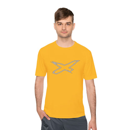 Riptide X-Team Performance Dri Fit Tee — Moisture‑Wicking Athletic Shirt Steel Plate
