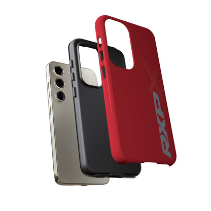 RXPX Tough Phone Case Protective Cover - iPhone Samsung Google Pixel - Red