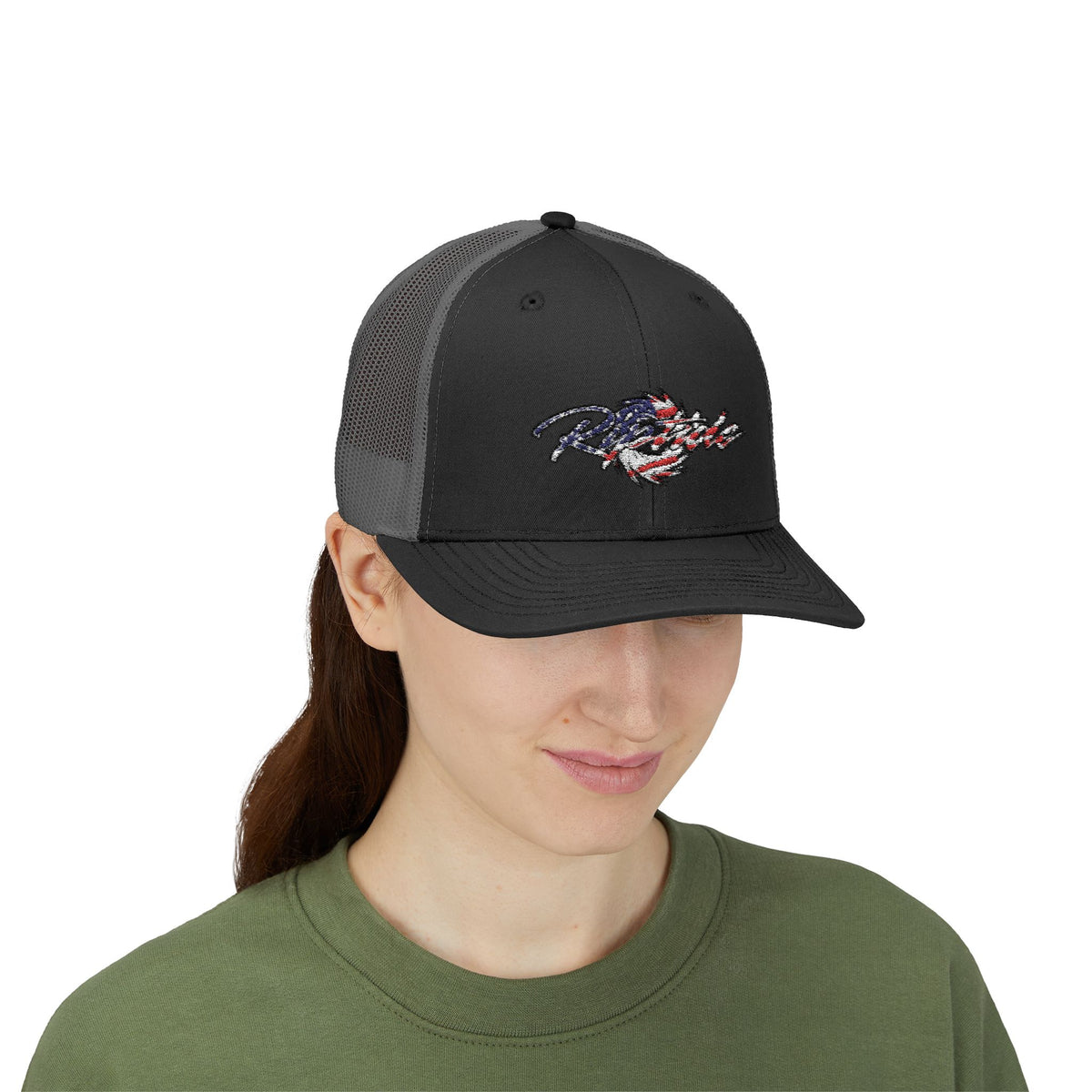 Riptide USA 250 Trucker Cap - American Flag Snapback Hat