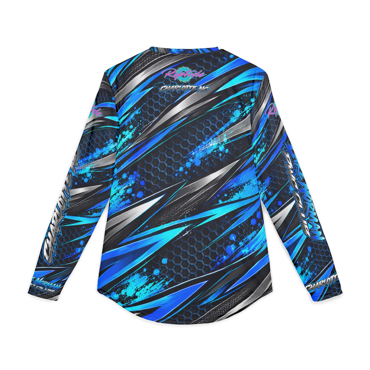 Lake Norman PWC Club Performance UV Long Sleeve Shirt Blue