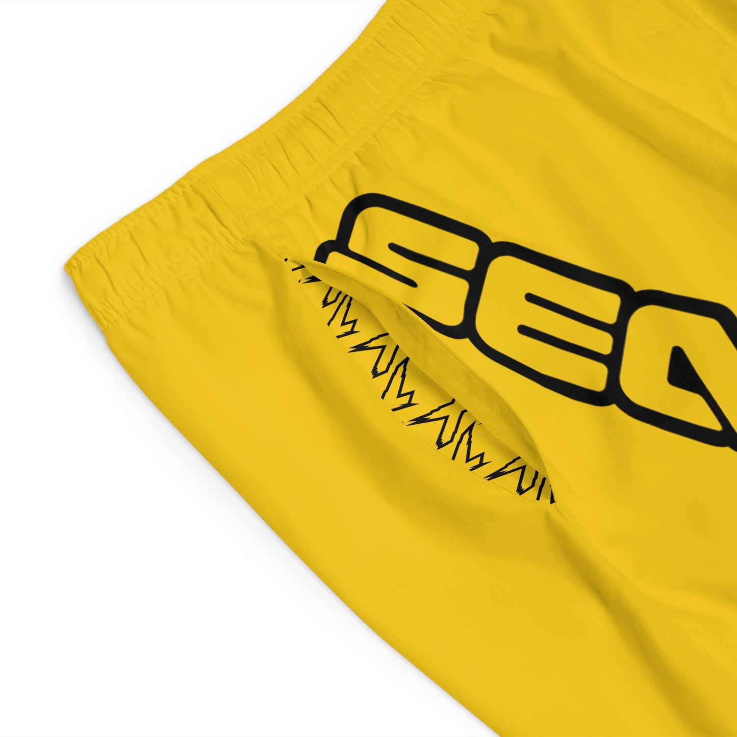 Men's X-Team Performance Board Shorts Loud— Beach Swim Trunks Millenium Yellow