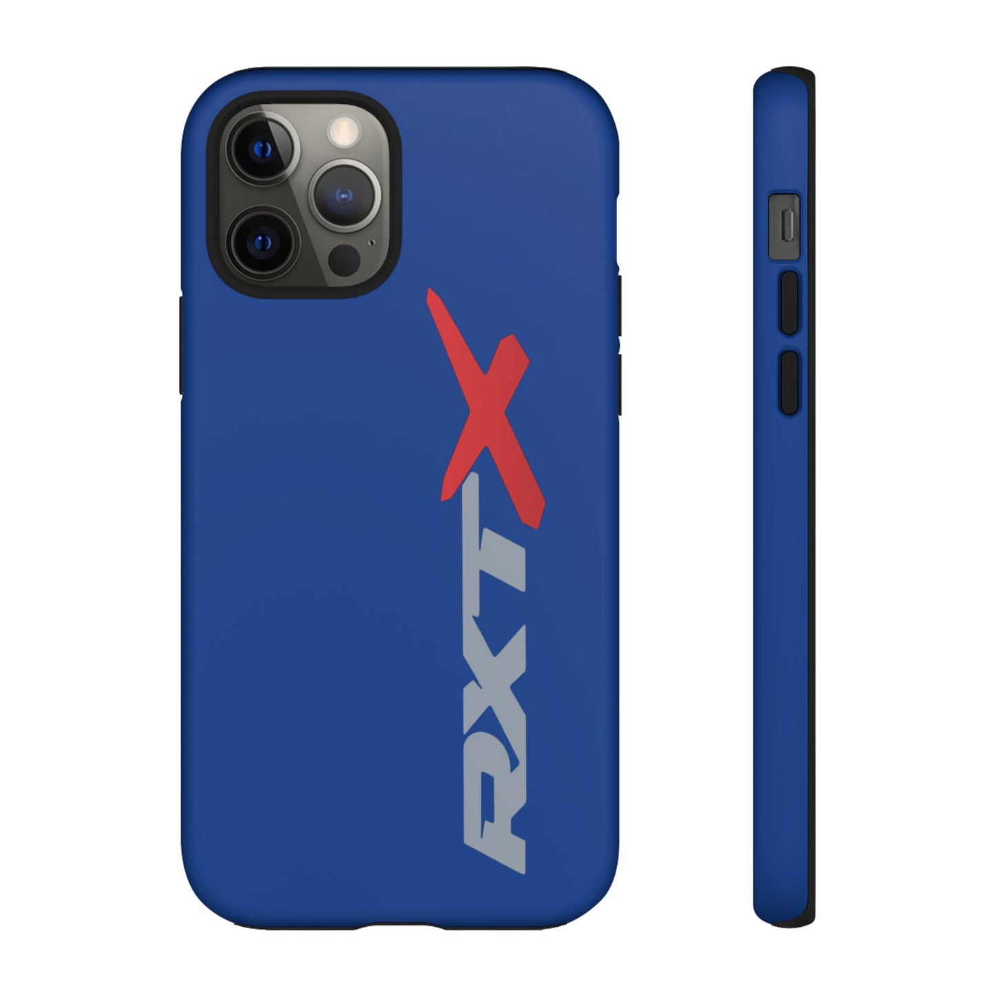 RXTX Tough Phone Case Protective Cover - iPhone Samsung Google Pixel Dark Blue
