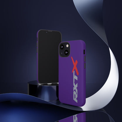 RXTX Tough Phone Case Protective Cover - iPhone Samsung Google Pixel Purple