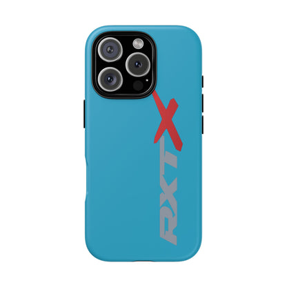RXTX Tough Phone Case Protective Cover - iPhone Samsung Google Pixel Turquoise