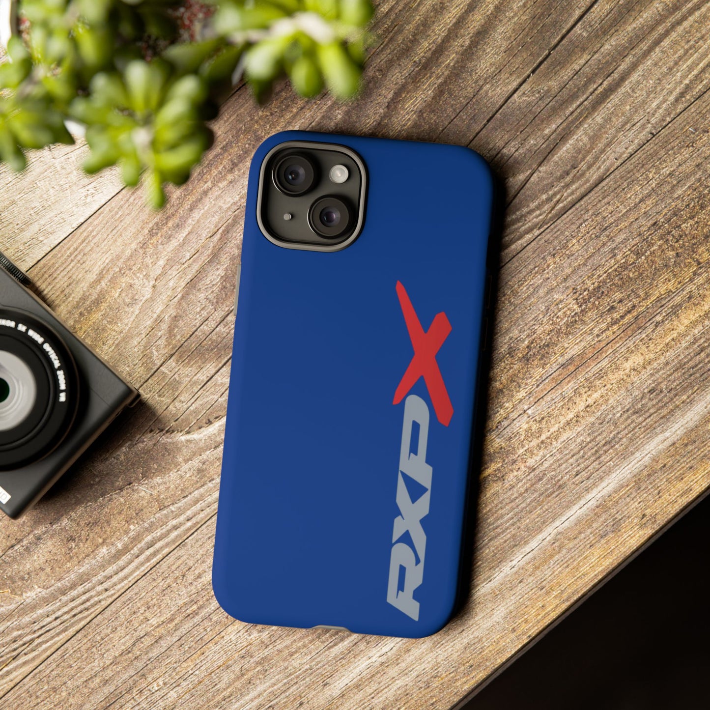 RXPX Tough Phone Case Protective Cover - iPhone Samsung Google Pixel - Dark Blue