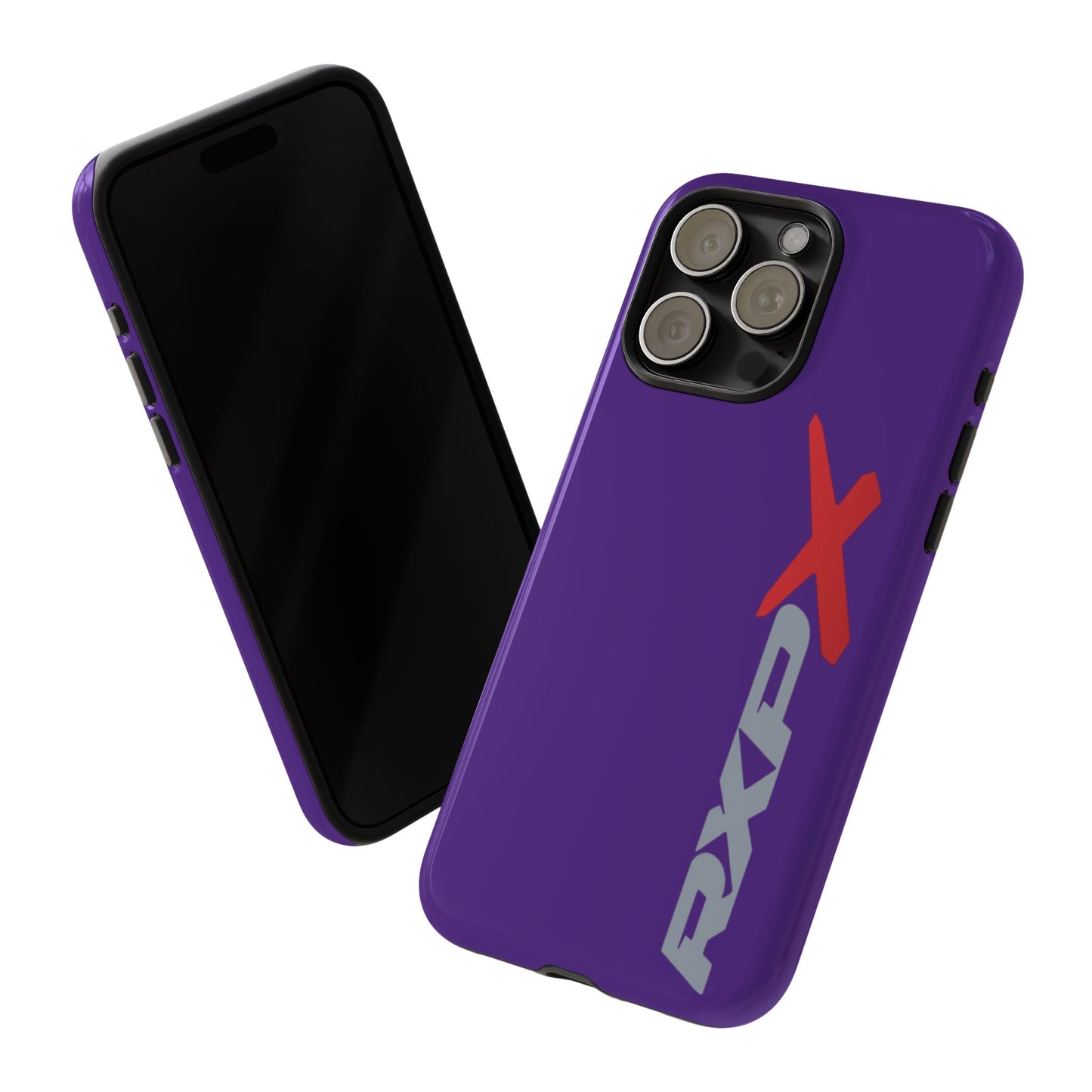 RXPX Tough Phone Case Protective Cover - iPhone Samsung Google Pixel - Purple