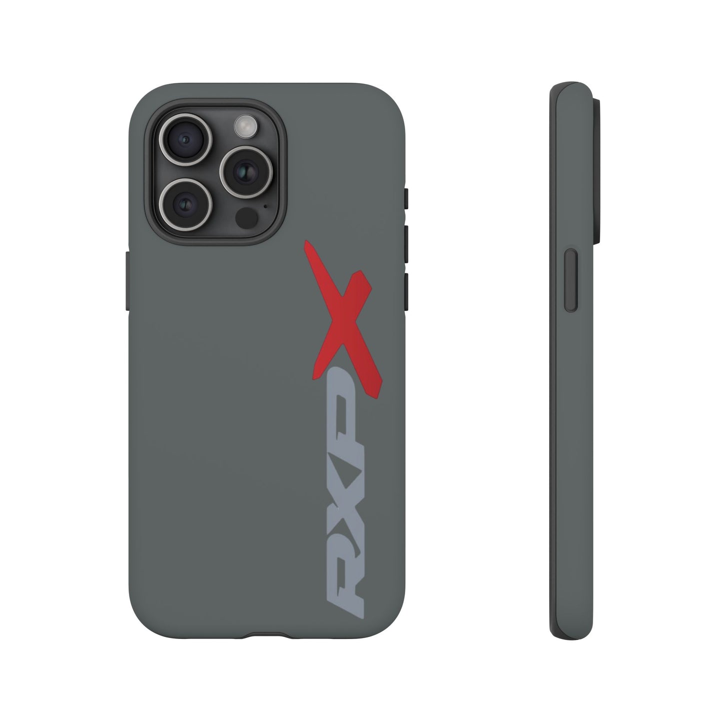 RXPX Tough Phone Case Protective Cover - iPhone Samsung Google Pixel - Grey