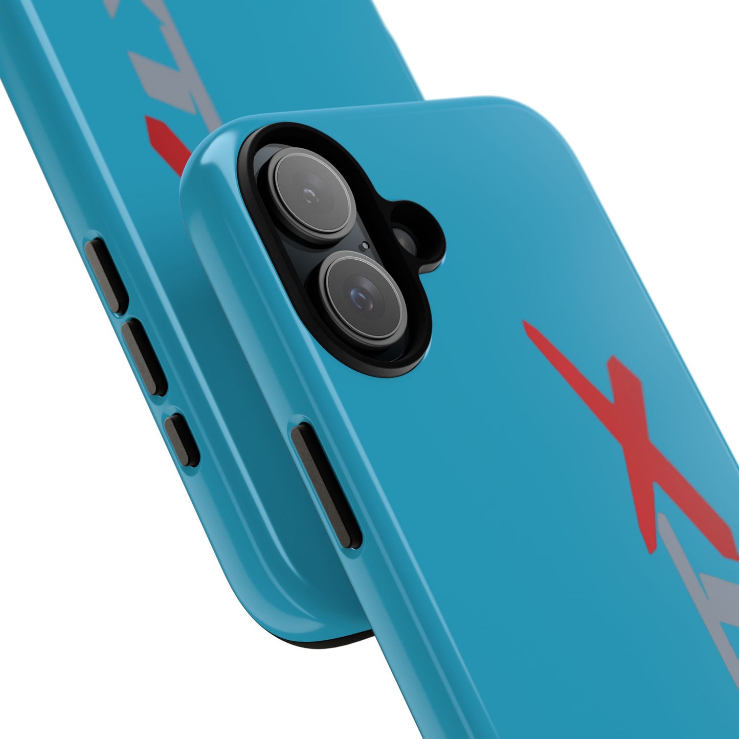 RXTX Tough Phone Case Protective Cover - iPhone Samsung Google Pixel Turquoise