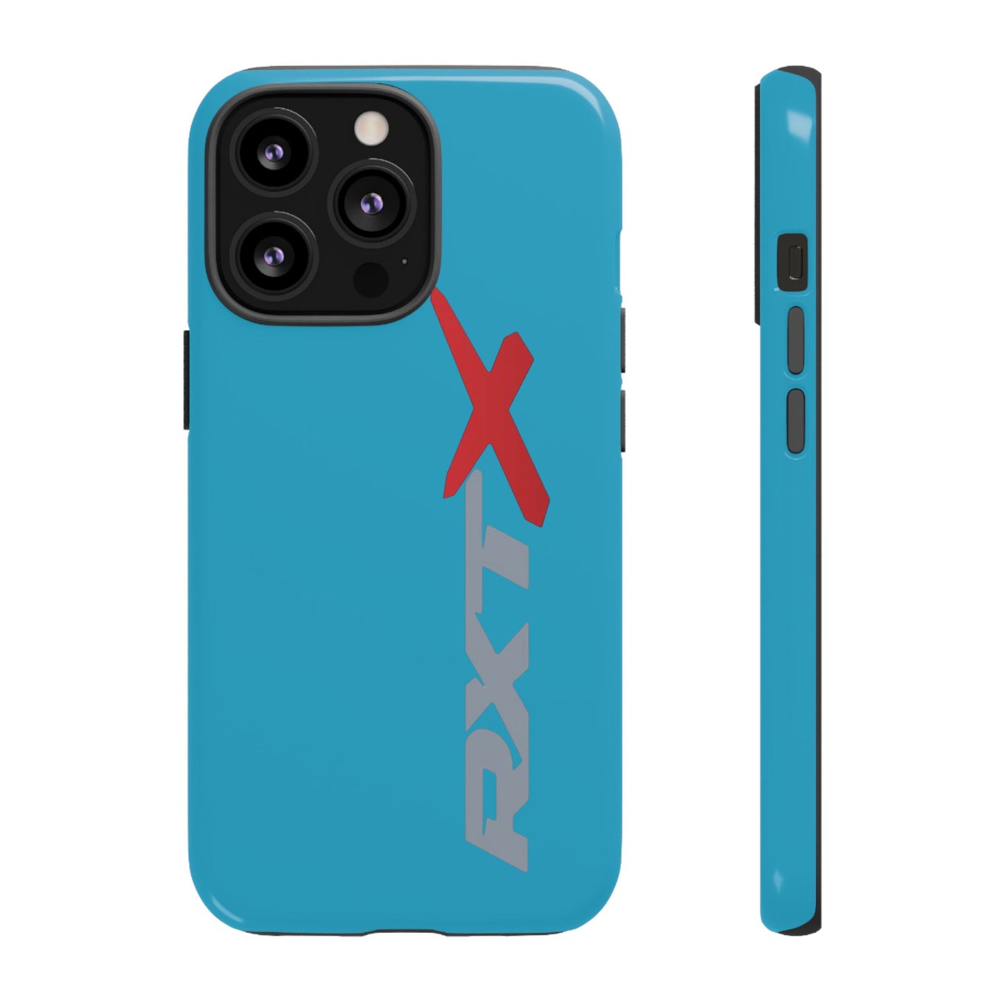 RXTX Tough Phone Case Protective Cover - iPhone Samsung Google Pixel Turquoise