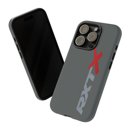 RXTX Tough Phone Case Protective Cover - iPhone Samsung Google Pixel -Dark Grey