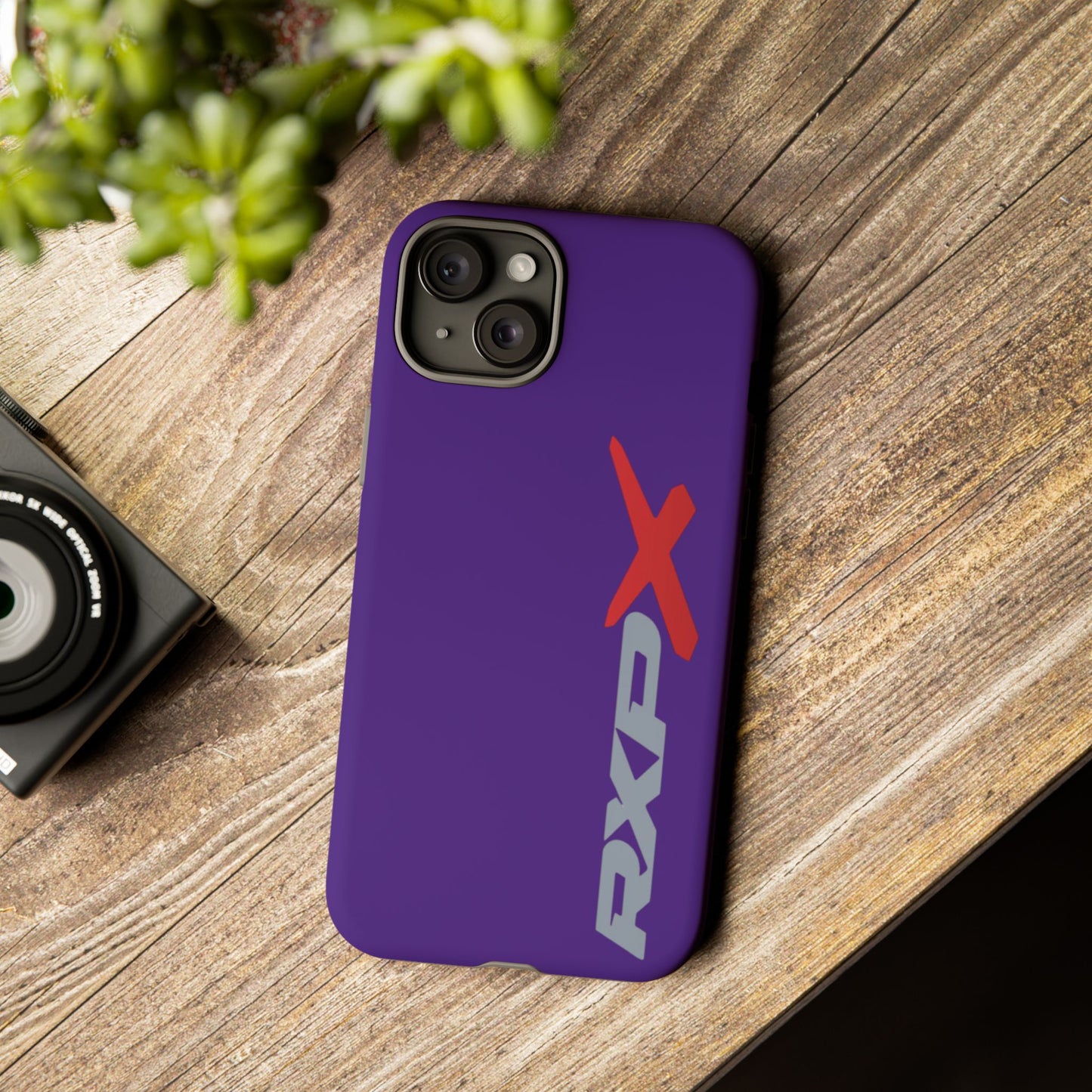 RXPX Tough Phone Case Protective Cover - iPhone Samsung Google Pixel - Purple
