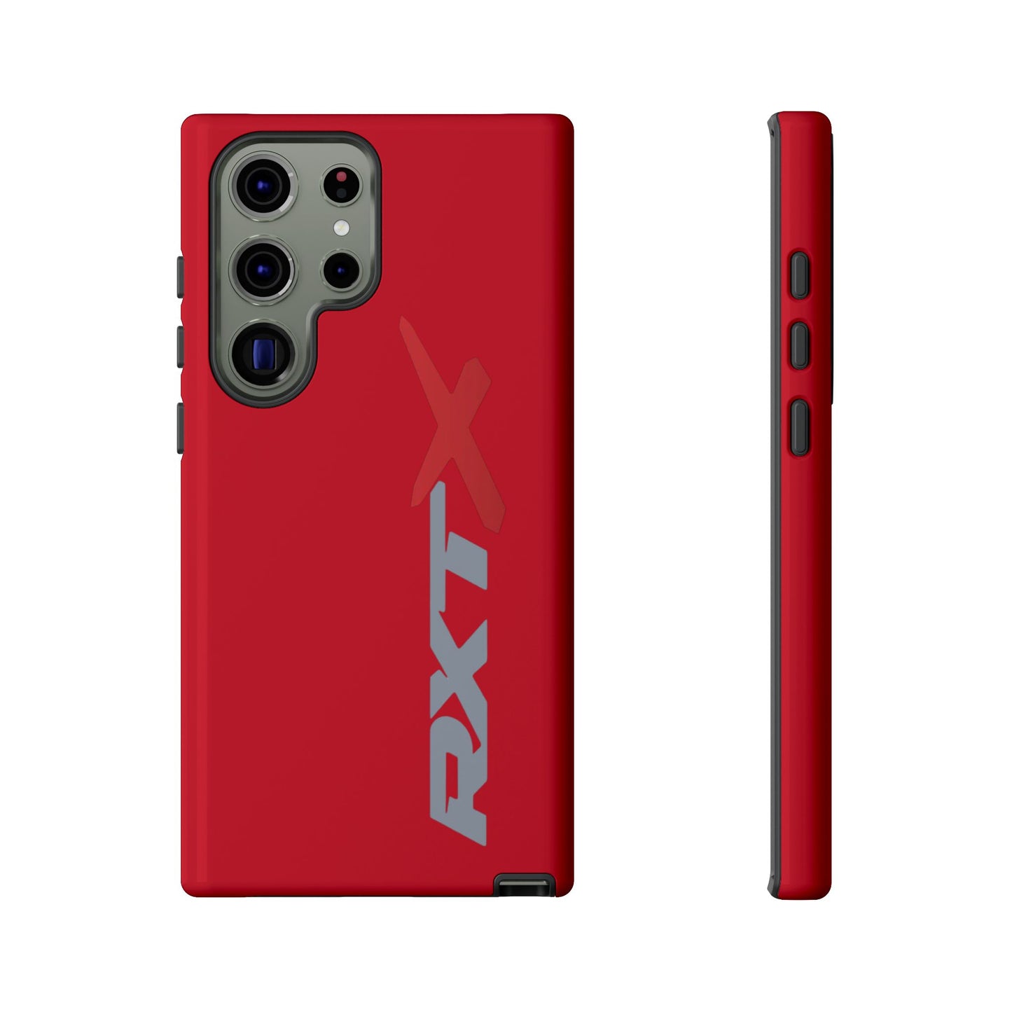 RXTX Tough Phone Case Protective Cover - iPhone Samsung Google Pixel Red