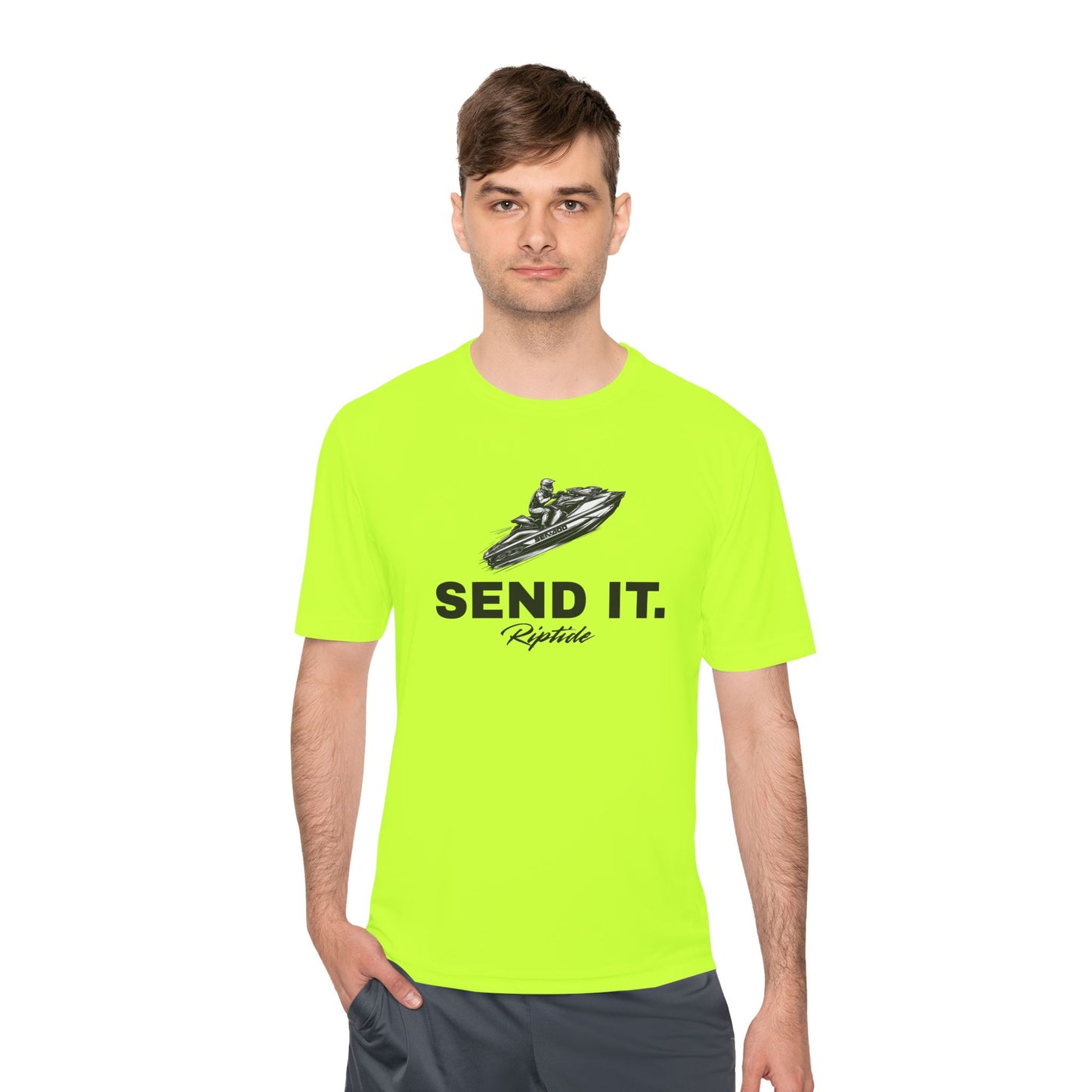 Riptide Send It Performance Dri Fit Tee — Moisture‑Wicking Athletic Shirt
