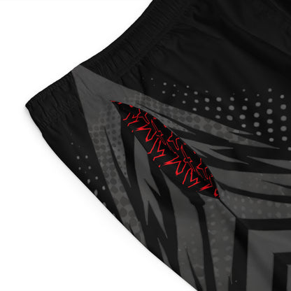 SeaDoo RXPX X-Team Men's Grey Racing Board Shorts — Athletic Swim Trunks