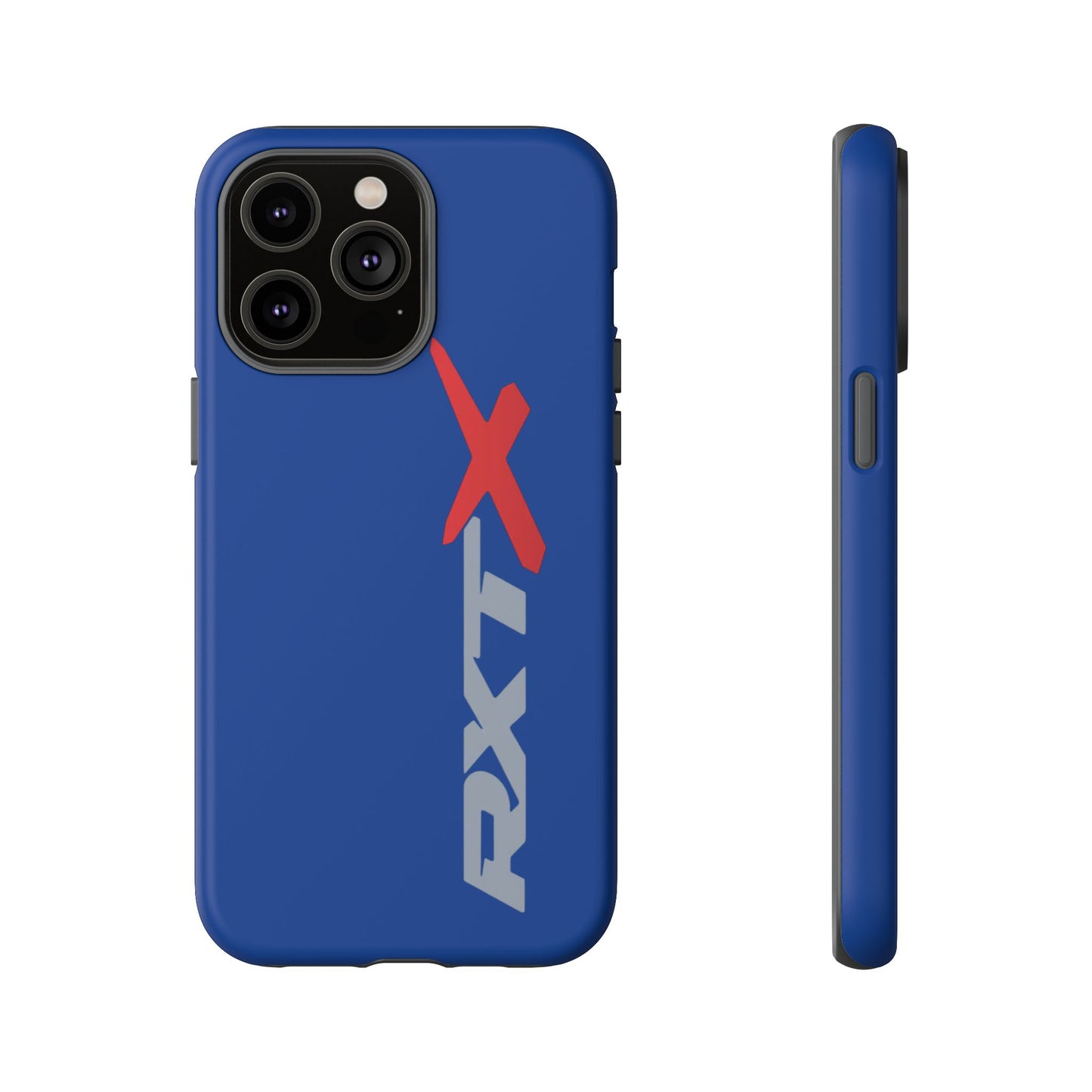 RXTX Tough Phone Case Protective Cover - iPhone Samsung Google Pixel Dark Blue