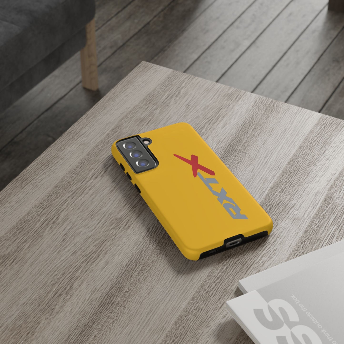 RXTX Tough Phone Case Protective Cover - iPhone Samsung Google Pixel Millenium Yellow