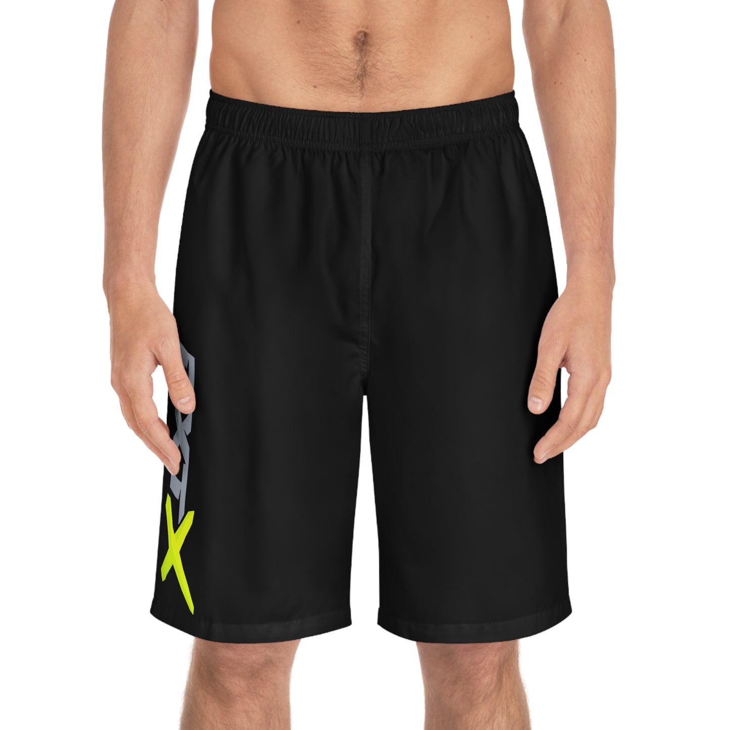 Men's RXTX Performance Board Shorts — Quick-Dry Surf & Swim Trunks Manta Green