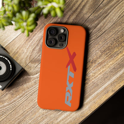 RXTX Tough Phone Case Protective Cover - iPhone Samsung Google Pixel Orange