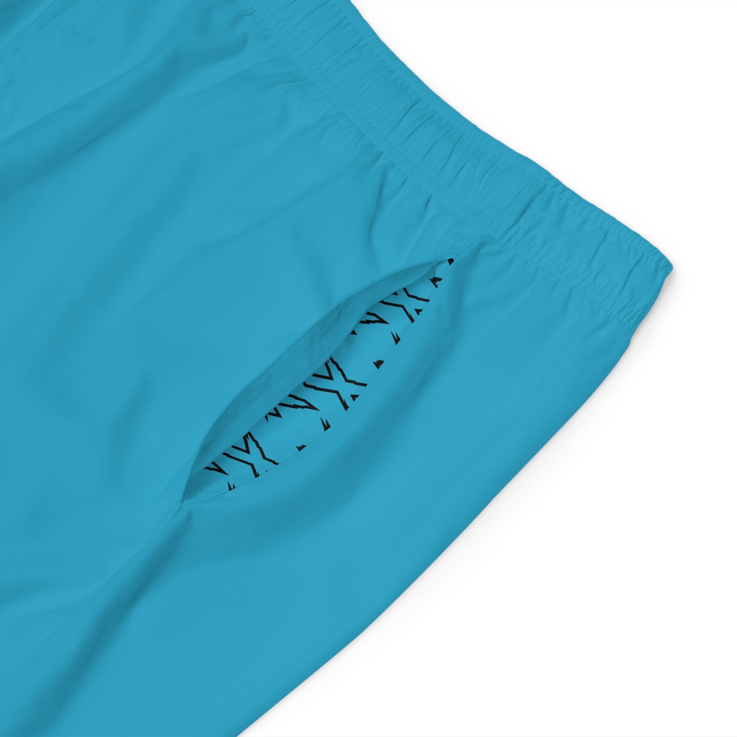 Men's X-Team Performance Board Shorts — Beach Swim Trunks Turquoise