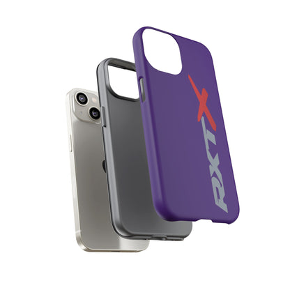 RXTX Tough Phone Case Protective Cover - iPhone Samsung Google Pixel Purple