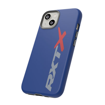 RXTX Tough Phone Case Protective Cover - iPhone Samsung Google Pixel Dark Blue