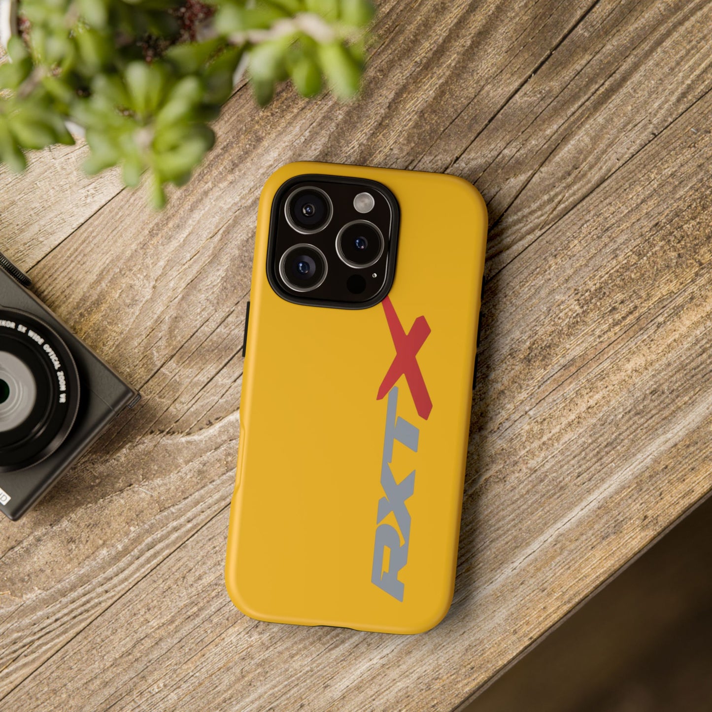 RXTX Tough Phone Case Protective Cover - iPhone Samsung Google Pixel Millenium Yellow