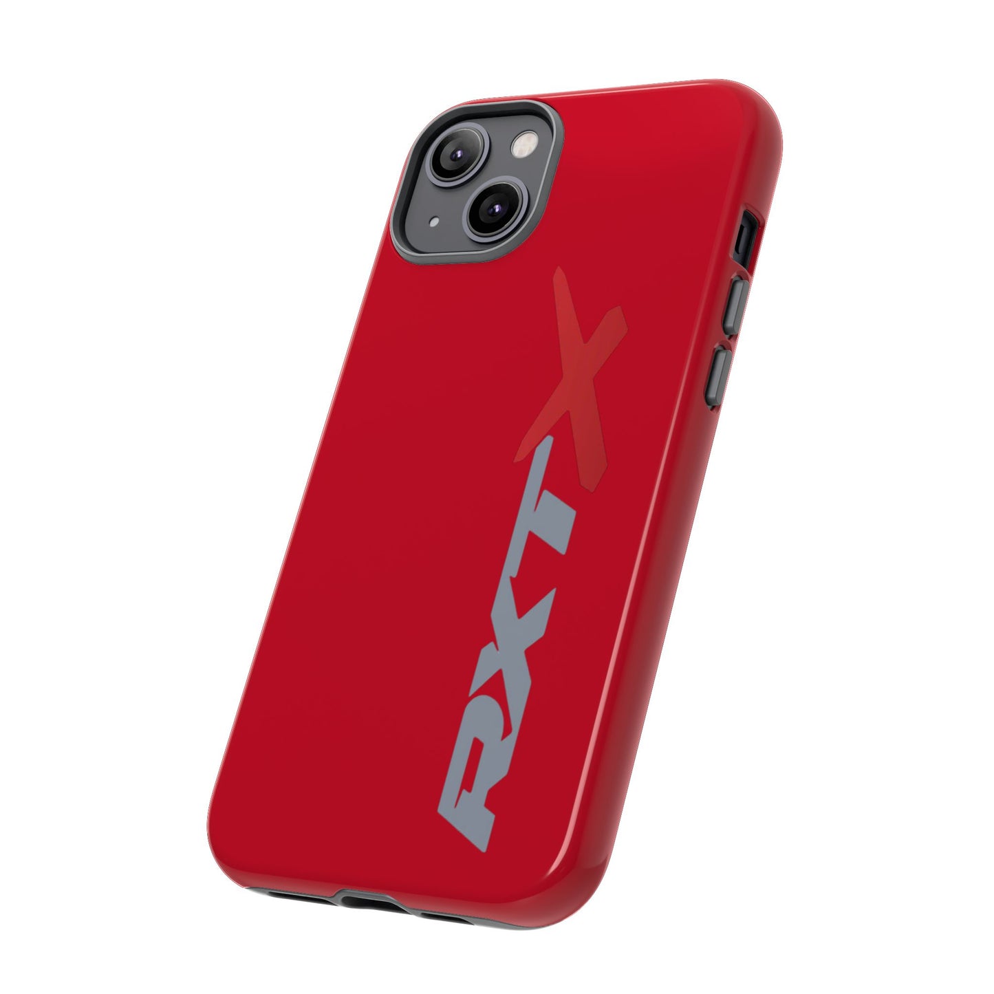 RXTX Tough Phone Case Protective Cover - iPhone Samsung Google Pixel Red